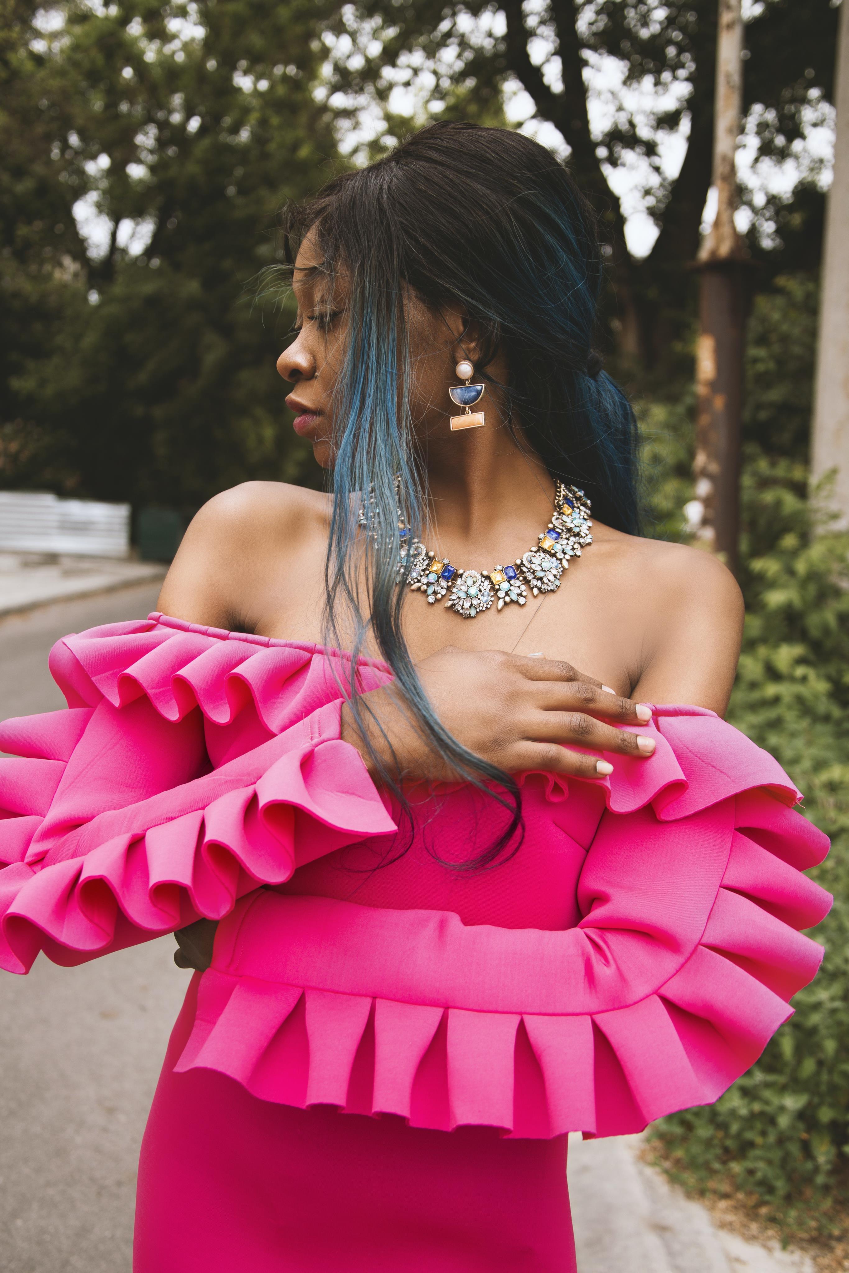 Pink Dress Jacob